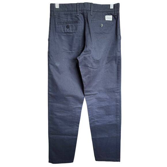 Norse Project New Aros Heavy Chino Pants Straight Leg Mid Rise Dark Navy Size 28 - Picture 8 of 16
